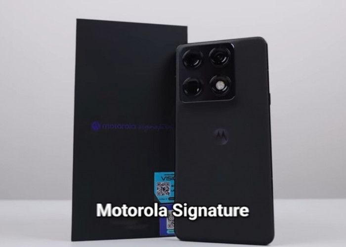 Motorola Signature Resmi Dirilis, HP Flagship 2026 Tipis dengan Kamera 8K dan Baterai Awet