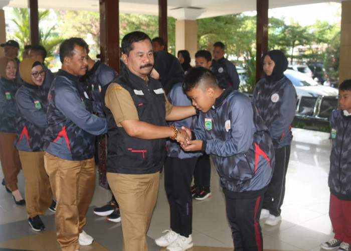 Kontingen O2SN Kabupaten Malang Diberangkatkan, Siap Tanding di Tingkat Provinsi