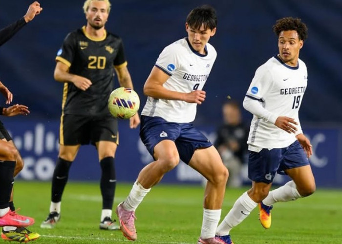 Mitchell Baker Makin Tajam di NCAA, Brace Bawa Georgetown Hoyas Menang 3-0 atas Duke