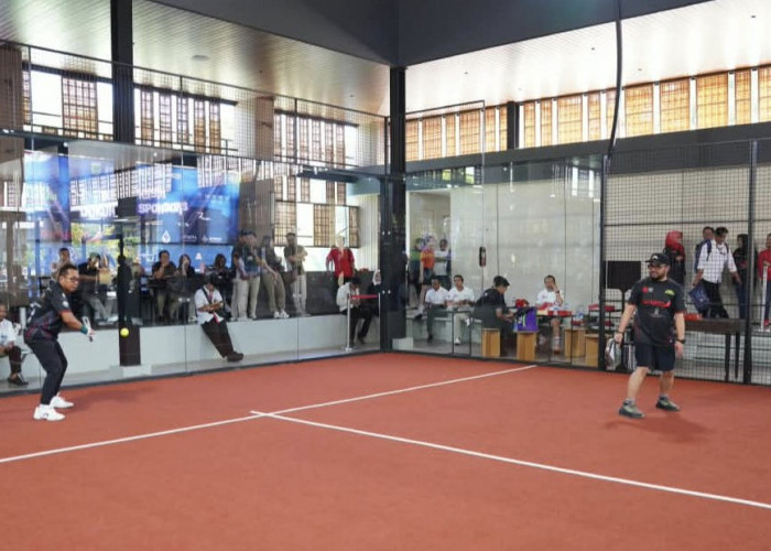 43 Pasangan Ramaikan Padel Merdeka Kota Batu, Forkopimda Plus Adu Sportivitas