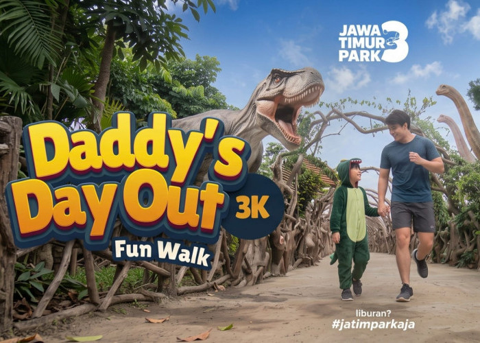 Daddy's Day Out Jatim Park 3 22 November 2026, Ayah dan Anak Bisa Ikut Rp100 Ribu