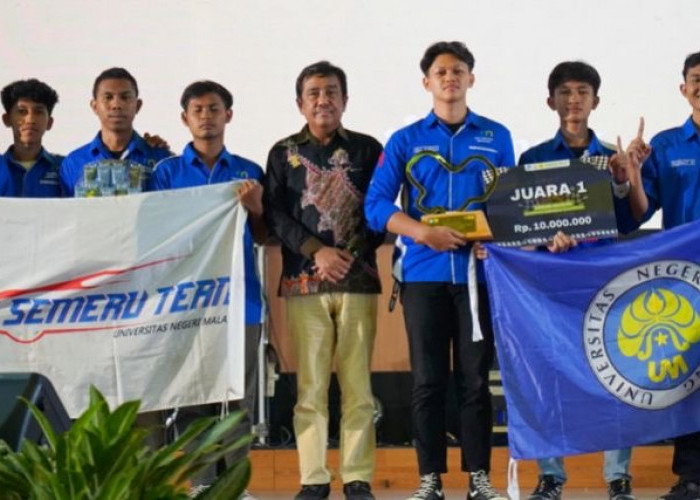 Semeru Team 1 UM Raih Gelar Juara Nasional di Kontes Mobil Hemat Energi 2025