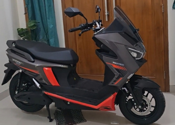 Polytron Fox 350 Resmi Mengaspal, Motor Listrik Rp15 Jutaan dengan Keyless dan Mode Mundur