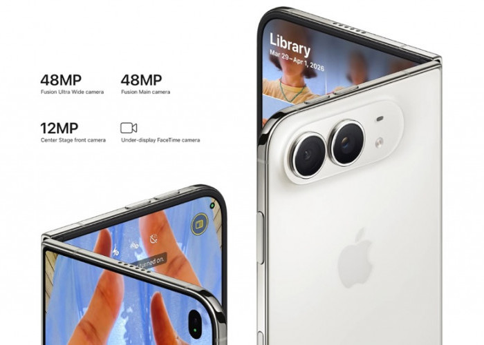 iPhone Duo Bawa Layar Lipat 7,6 Inci, Apple Siapkan Kejutan untuk Samsung