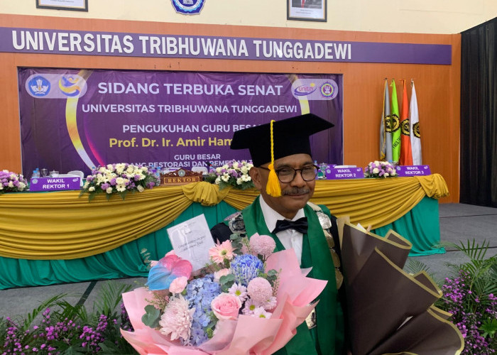 UNITRI Kukuhkan Guru Besar Restorasi Tanah, Dorong Penelitian untuk Indonesia Emas