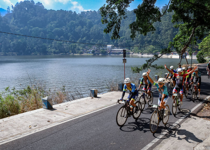 KAI Ngebel KOM 2026 Bikin Telaga Ngebel Makin Populer, Cyclist Sebut Surga Baru untuk Bersepeda