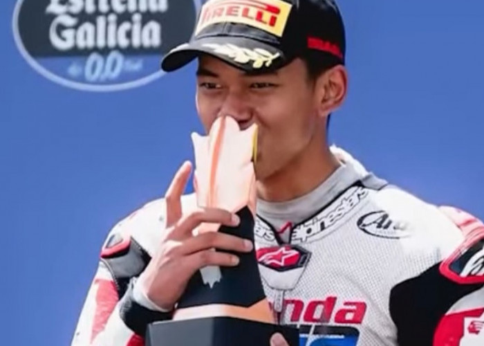 Veda Ega Pratama Cetak Sejarah di Moto3 Brasil 2026, Julukan Ovedinha Ikut Jadi Sorotan