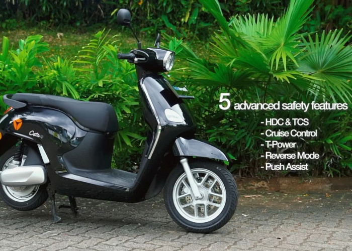 Yadea Osta Andalkan TCS, HDC, hingga Cruise Control, Seberapa Lengkap Fitur Motor Listrik Ini?