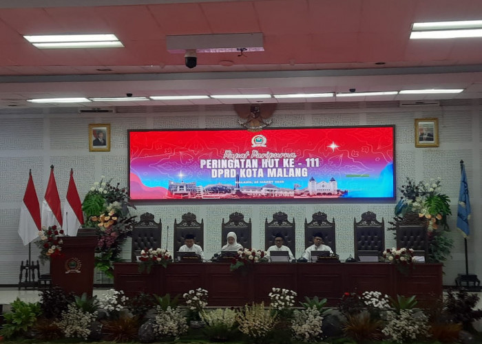 Rapat Paripurna HUT DPRD Kota Malang ke-111, Amithya Tekankan Pentingnya Mendengar Aspirasi Masyarakat