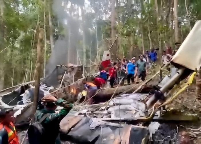 Pesawat Kargo Pelita Air Service Angkut 4.000 Liter BBM Jatuh di Nunukan, Pilot Tewas 