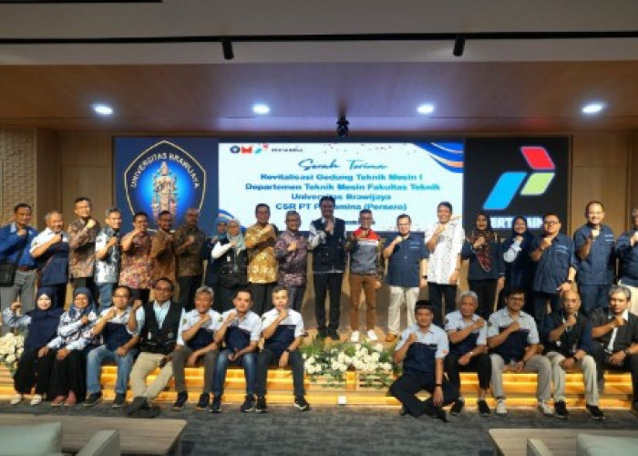 FT UB dan Pertamina Serah Terima Gedung Teknik Mesin 1, Revitalisasi Capai Rp8 Miliar