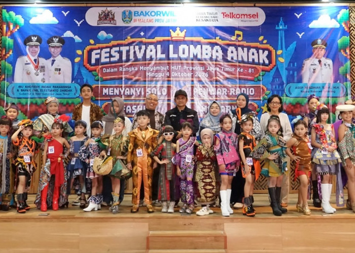 Semarak Hari Jadi Jatim ke-81, Ribuan Peserta Meriahkan LPBB dan Festival Anak di Bakorwil Malang