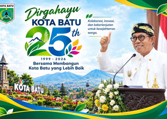 HUT ke-25 Kota Batu, Nurochman Tegaskan Capaian Bukan Kerja Pemerintah Saja