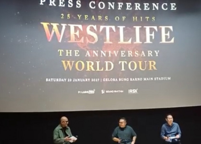 Konser Westlife Jakarta 2027 Resmi Digelar di GBK, Tiket Mulai Rp850 Ribu