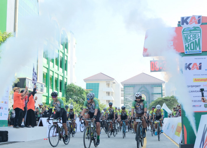 KAI Ngebel KOM 2026 Debut Manis, Diramaikan 500 Cyclist dari Tujuh Negara