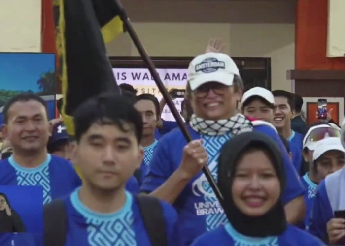 Kisah Endah, Peserta Maraton Dies Natalis UB: Berat Saat Lari Malam di Cangar, Alhamdulillah Semua Finish