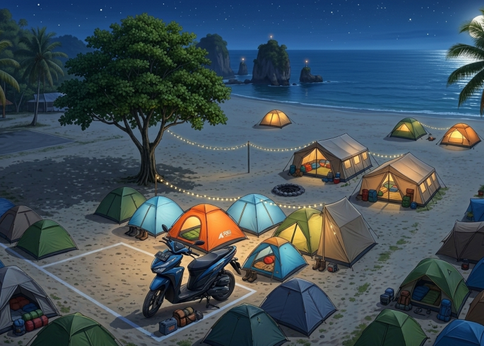 Panduan Lengkap & Tips Camping Keluarga di Pantai Ngliyep: Liburan Edukatif, Aman, dan Berkesan