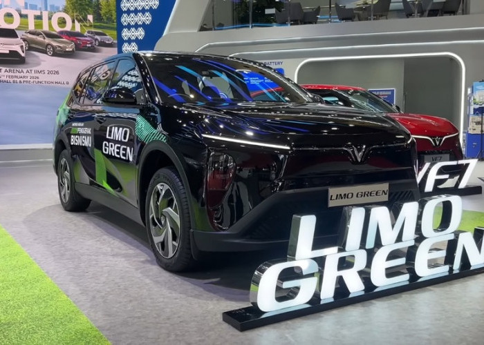 VinFast Limo Green Resmi Mejeng di IIMS 2026, MPV Listrik 7 Penumpang Mulai Rp299 Juta