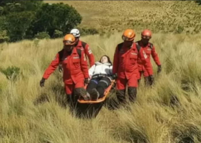 Mahasiswa Hukum Tata Negara UIN Malang Ziarah Makam Mella, Korban Sambar Petir di Gunung Merbabu