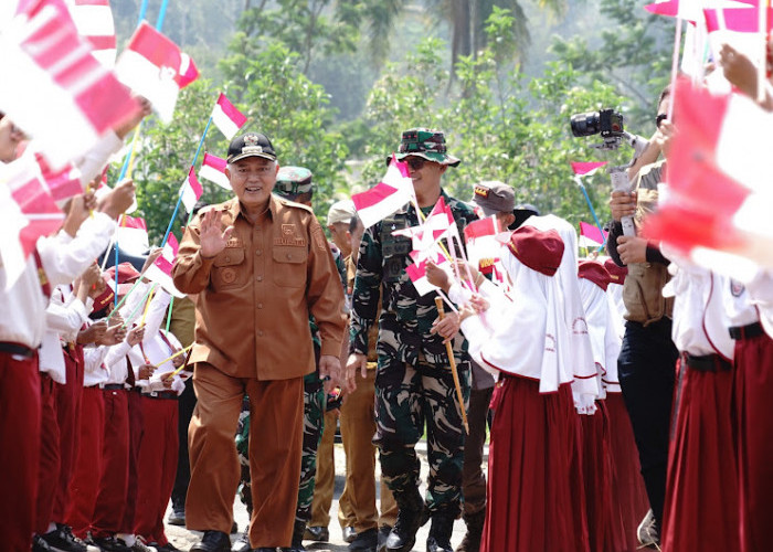Buka TMMD ke-130 di Jabung, Sanusi Tekankan Pembangunan Harus Dimulai dari Desa