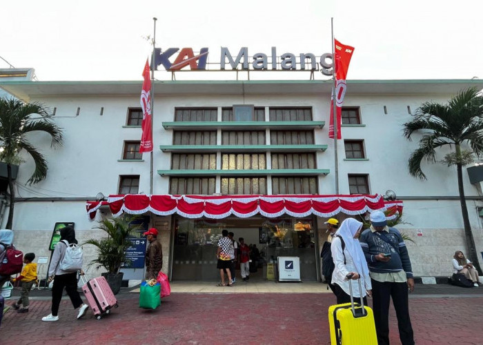 KAI Daop 8 Rayakan HUT ke-80 RI dengan Putar Lagu Kebangsaan dan Adakan Lomba Selama Perjalanan Kereta