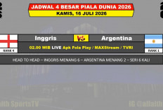 Jadwal Semifinal Piala Dunia 2026: Inggris vs Argentina Dini Hari, Mbappe dan Messi Masih Pimpin Top Skor