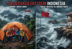 Cuaca Ekstrem Mengintai, Ini Tips Aman Mendaki Gunung dan Liburan ke Pantai