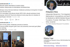 Diduga Palsu Identitas dan Manipulasi Riset dalam Konferensi Internasional, Rifaldy dan Prihantini Disorot