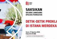Detik-Detik Proklamasi HUT ke-81 RI Hari Ini, Cek Link Live Streaming dan Jadwal di Istana