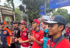 Rider Parade MotoGP Mandalika 2026 Bikin Mataram Bergemuruh, Veda Ega Pratama Ikut Disambut