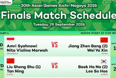 Jadwal Final Badminton Asian Games 2026, 2 Wakil Indonesia Selangkah Menuju Emas