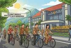 ASN Kota Batu Bakal Wajib Parkir Mobil Dinas Sehari, Wali Kota: Silakan Bersepeda atau Naik Angkutan Umum