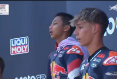 Kiandra Ramadhipa Juara Race 2 Red Bull MotoGP Rookies Cup Sachsenring 2026, Naik ke Posisi 3 Klasemen