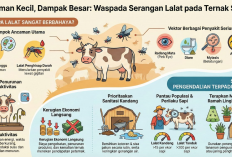 Lalat, Ancaman Kecil yang Bisa Berdampak Besar bagi Kesehatan dan Produktivitas Ternak Sapi di Indonesia
