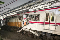 KA Argobromo Gambir-Surabaya Hantam KRL Commuter, 6 Orang Meninggal Dunia, 80 Luka-Luka