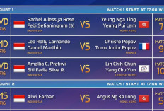 Jadwal Ganda Putri French Open 2026: Rachel/Febi dan Tiwi/Fadia Berebut Tiket Perempat Final