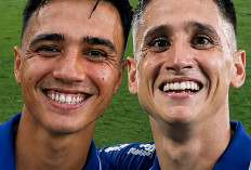 Bukan Saudara, Luka Menalo dan Eliano Reijnders Punya Momen Kembar di Latihan Persib