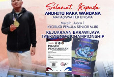 Mahasiswa FEB UNISMA Raih Juara 1 di Brawijaya Taekwondo Championship 2026
