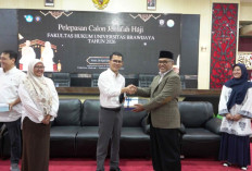 FH UB Lepas 4 Dosen termasuk 2 Guru Besar Tunaikan Ibadah Haji