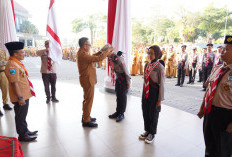49 Pramuka Kota Batu Berangkat ke Jamnas XII 2026, Cak Nur Titip Tiga Pesan Penting