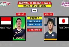 Jadwal BWF Taipei Open 2026 Hari Ini: Muhammad Yusuf hingga Richie Duta Ricardo Berburu Tiket 8 Besar