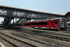 6.485 Pelanggan Diproyeksi Naik Kereta dari Stasiun Malang, KA Gajayana Tampil Merah Putih