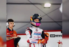 Veda Ega Pratama Tembus 4 Besar FP1 Moto3 Hungaria 2026, Tampil Kuat di Trek Basah Balaton Park