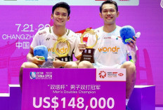 Borong Dua Gelar Super 1000, Fajar/Fikri Kantongi Hadiah Hampir Rp4 Miliar dari Tur Asia Timur