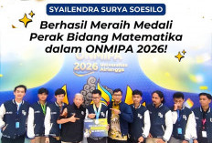 Syailendra Surya Soesilo Raih Medali Perak ONMIPA 2026, Siap Berebut Tiket Olimpiade Internasional