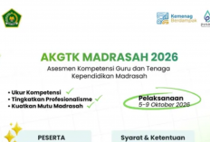 Jadwal AKGTK Madrasah 2026 Lengkap, Mulai 5 Oktober dan Cek Sesi di EMIS GTK