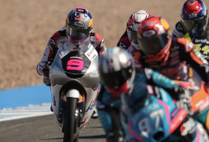 Rival yang Paling Sering Berduel dengan Veda Ega Pratama di Moto3 2026, Siapa Saja?