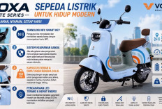Voxa Elite Series Jadi Sorotan, Sepeda Listrik dengan NFC Smart Key dan Alarm Ganda