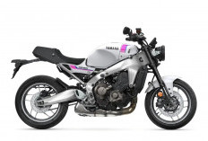  Yamaha XSR900 2027 Hadir dengan Warna Neon White, Bergaya 90-an