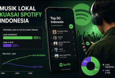 Musik Lokal Dominasi Spotify Indonesia pada 2026, Lagu K-Pop Mulai Berkurang di Tangga Lagu Harian